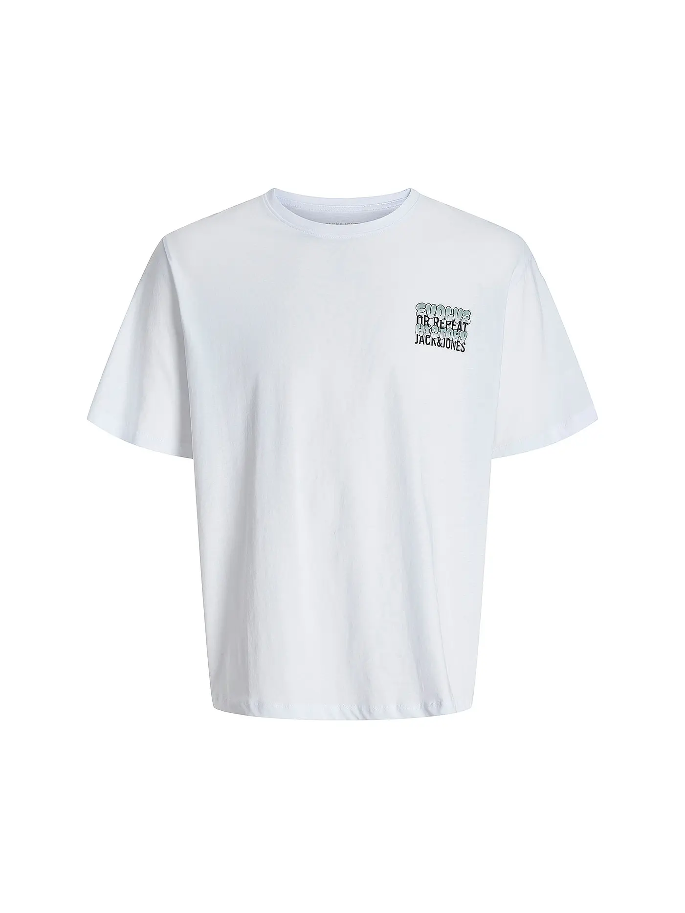JACK & JONES | Jungen T-Shirt JJWOBLY | weiss